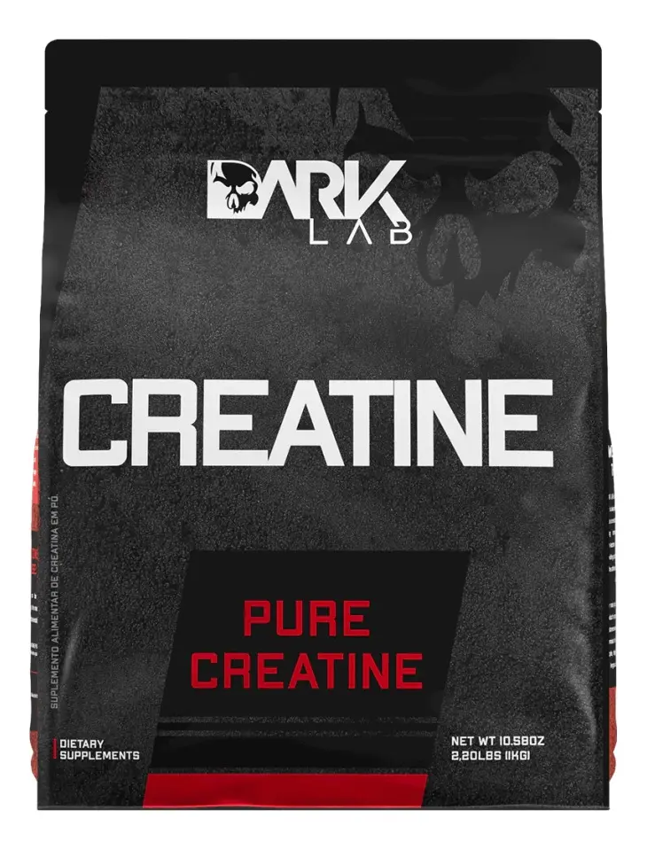 Descoberta do dia: Creatina Monohidratada Pura 1kg Dark Lab Unidade por R$69.90
