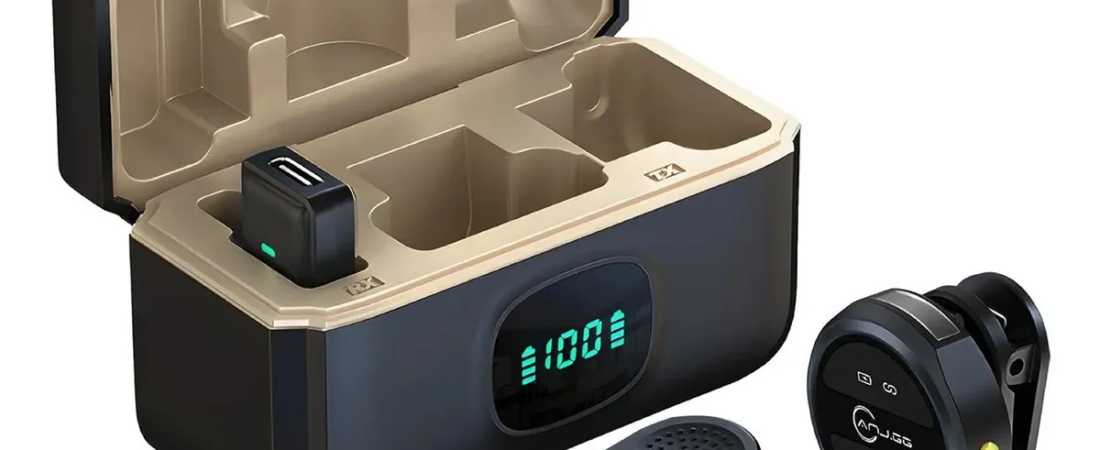 Descoberta do dia: Microfone Lapela Redondo Sem Fio Tipo por R$51.56
