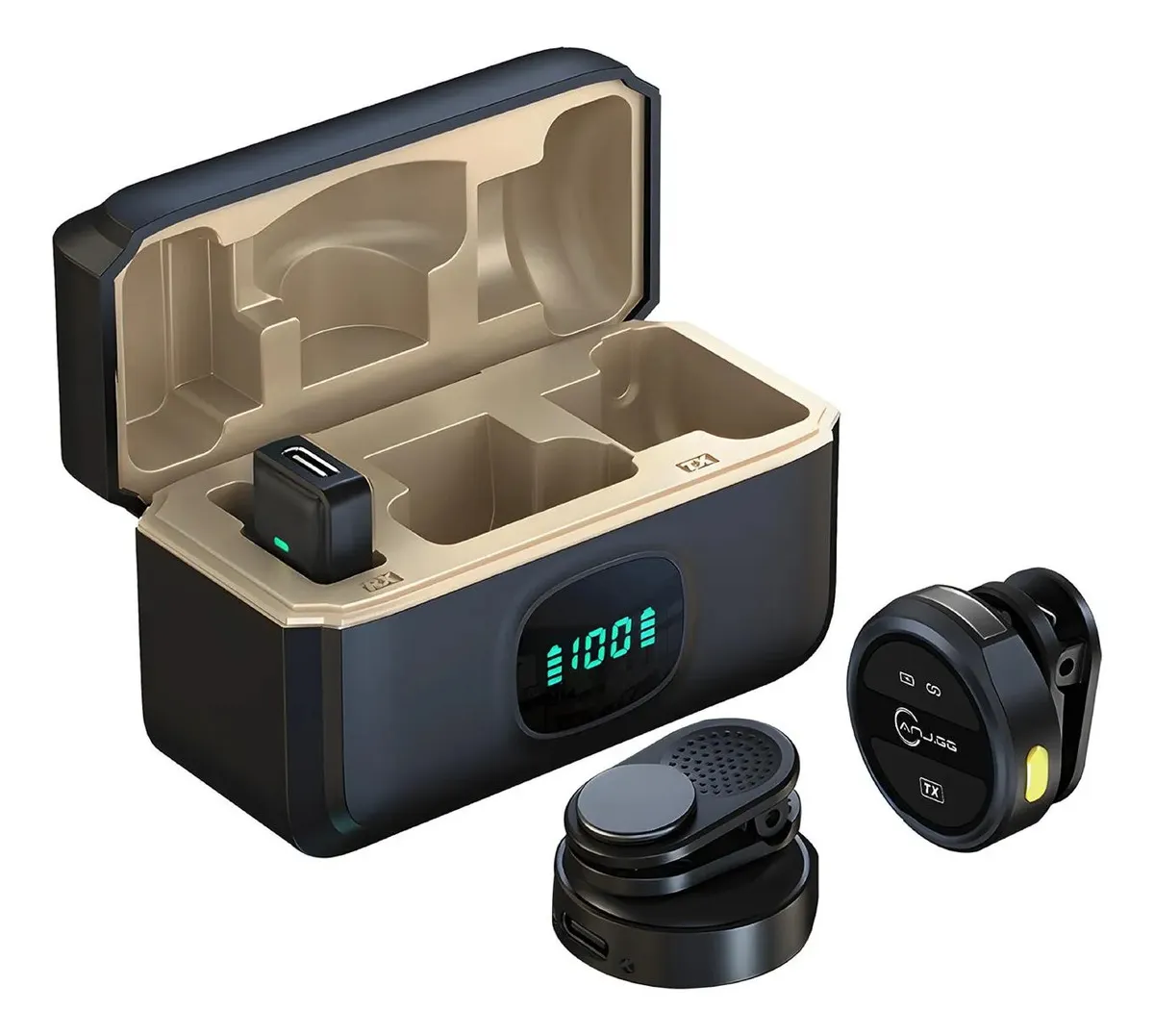 Descoberta do dia: Microfone Lapela Redondo Sem Fio Tipo por R$51.56