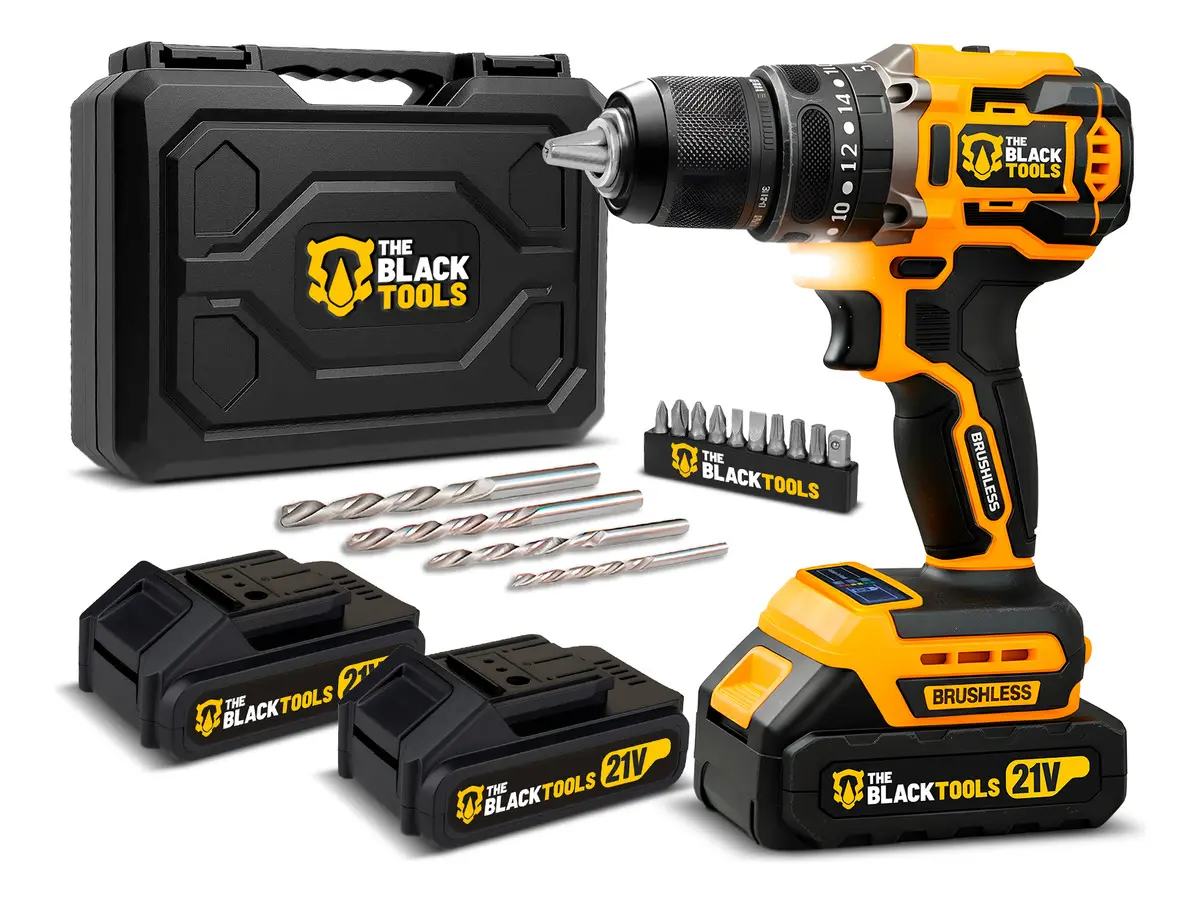 Descoberta do dia: Parafusadeira Furadeira De Impacto Profissional por R$219.00