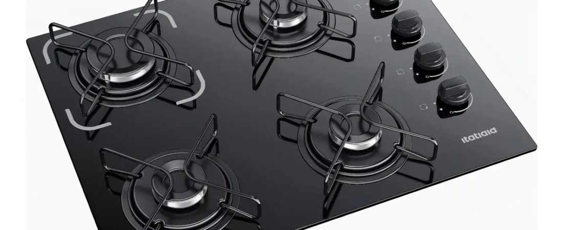 Oferta imperdível: Cooktop Itatiaia Essencial 4 Bocas cor Preto com frete grátis