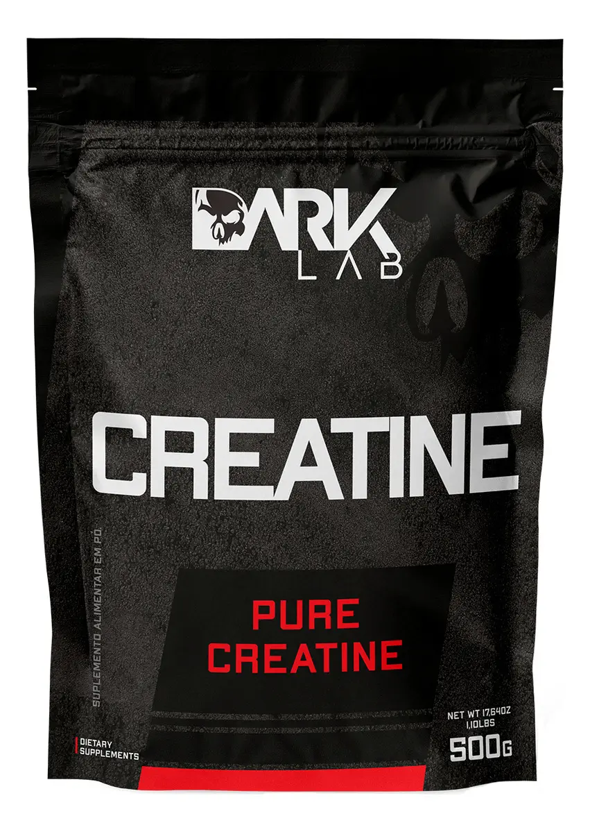 Oferta imperdível: Creatina Monohidratada Pura 500g Dark Lab Unidade com frete grátis