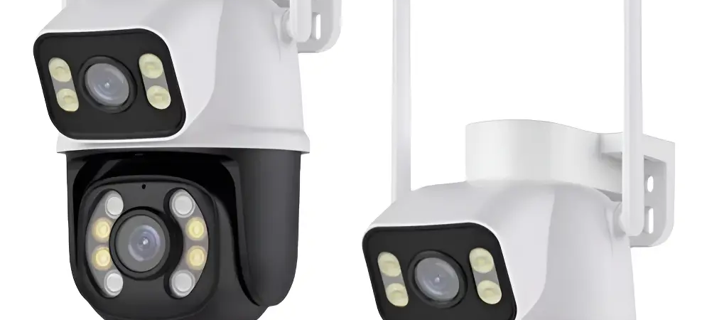 Oferta imperdível: Kit 2 Câmera Wifi Externa App Icsee Dupla Visão com frete grátis