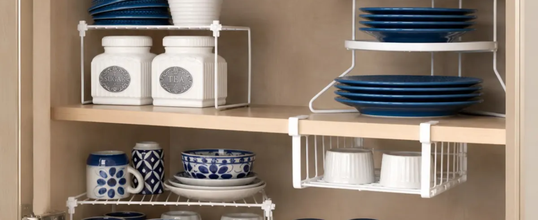 Organizador De Armário De Cozinha Kit Com 5 Organizadores: o produto que você precisava encontrar