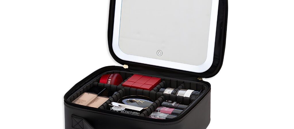 Bolsa Maleta Maquiagem Grande Com Espelho Organizador: o produto que você precisava encontrar