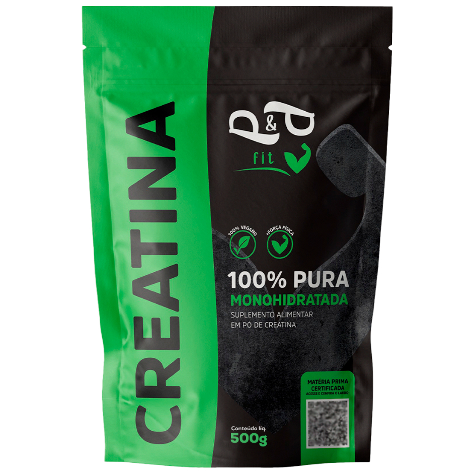 Oferta imperdível: Creatina 500g 100% Pura Monohidratada com frete grátis