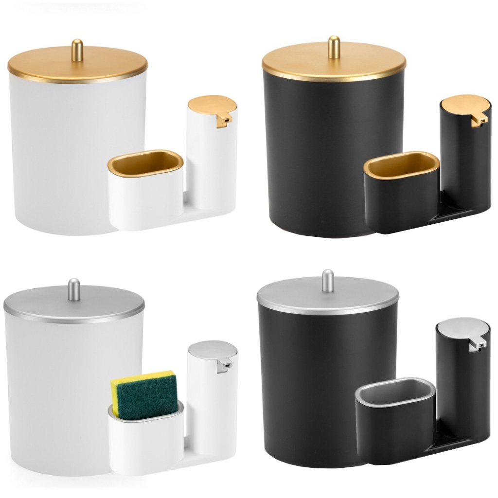 Oferta imperdível: Kit Lixeira Lixinho Lixo Pia Cozinha 5 Litros + com frete grátis