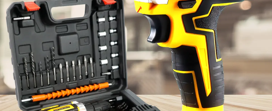 Oferta imperdível: Parafusadeira Furadeira C/ 2 Baterias Maleta Kit com frete grátis