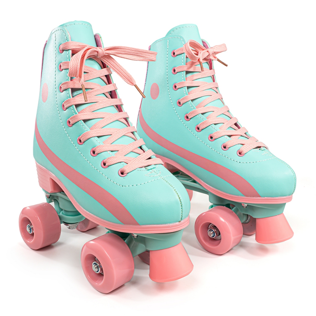 Oferta imperdível: Patins Infantil Feminino 4 Rodas Roller Profissional com frete grátis
